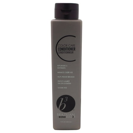 Brazilian BondBuild3r B3 Color Care Conditioner, Shampoo for Unisex (12 Ounce) & Reconstructor (6