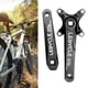 thumbnail image 5 of Platos y bielas Macarena para bicicleta de montaña plato redondo de aleación de aluminio 70mm 104BCD negro, 5 of 8