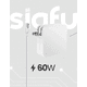 thumbnail image 3 of Cargador para Macbook 60W Magsafe 1 A1278 A1181 A1344 A1184 SIAFU, 3 of 8