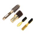 thumbnail image 1 of Hair Brush Comb Cleaner, Offset Grip Handle Hairdressing Kit Reduce Hand Fatigue  for Salon, 1 of 7
