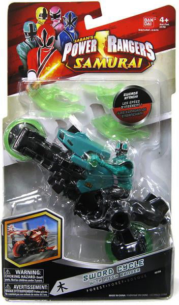 Power Rangers Super Samurai Sword Cycle Green Ranger Action Figure New-Sealed 