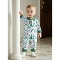 thumbnail image 4 of BemeyourBBs Baby Fall Romper Flying Duck Print Long Sleeve Infant Jumpsuit, 4 of 9