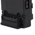 thumbnail image 3 of D PlacA de Batería de Toque, Fácil de Desmontar Adaptador de Batería de Bloqueo en V Liviano de 14.8v Puerto de Salida Conveniente para el monitor para la Luz de Relleno, 3 of 7