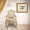 thumbnail image 3 of James, Christopher 14x12 Gold Ornate Wood Framed with Double Matting Museum Art Print Titled - Whale Costellation 1, 3 of 4