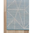 thumbnail image 7 of Unique Loom Matrix Trellis Collection Area Rug - Geometric (9' x 12' 2" Rectangle Blue/Light Blue), 7 of 7