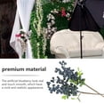 thumbnail image 3 of unbranded 2Ud Ramas De Arándanos Artificiales Decorativos En Espuma Y Plástico Para Bodas Y Del Hogar, 3 of 8