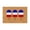 Red, variant on Red White & Blue Popsicles Doormat 4th Of July Door Mat Full Color Outdoor Welcome Mat