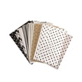 thumbnail image 4 of Thinson Multicolor Wrapping Paper Fashion Print Soft Folding Tissue Handicrafts Gift Packing Papers Packaging Accessory Student Black White, 4 of 7