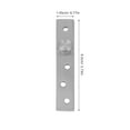 thumbnail image 2 of HINTRMENT 2Pcs Center Pivot Hinges for Doors 360 Degree Rotation 3.74x0.77in, 2 of 7