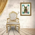 thumbnail image 3 of Dean Russo Collection 19x24 Gold Ornate Wood Framed with Double Matting Museum Art Print Titled - French Buddha Bulldog, 3 of 4