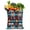 White-653, variant on Boho Chic Canvas Tote Bag – Vintage Floral Tribal Pattern Reusable Grocery Bag, Abstract Geometric Earthy Aesthetic Shopping Bag for Women, Hippie & Artistic Lifestyle