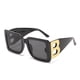 thumbnail image 1 of Las gafas de sol grandes del marco forman las gafas de sol del tiroteo de la calle de la tendencia, hechas de PC, 1 of 6