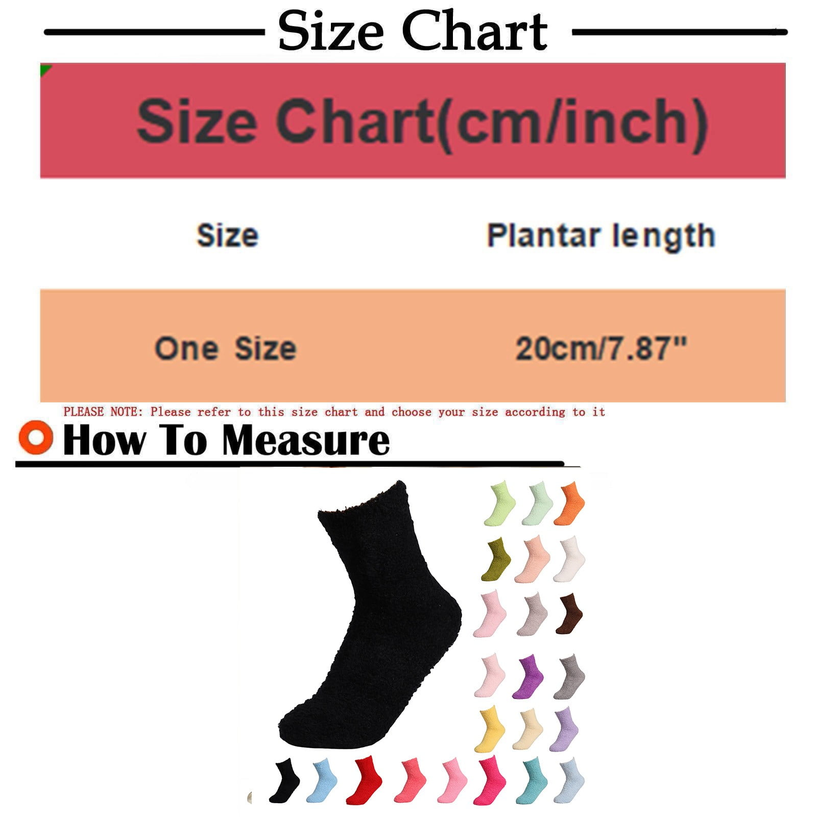 Mifelio Fuzzy Socks for Women, Women's Solid Color 2 Pairs Plush Socks Winter Solid Color Thickened Floor Sleeping Plush Socks Womens Socks Black