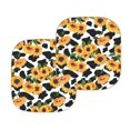 thumbnail image 2 of FKELYI Sunflower Car Sun Shade Windshield Auto Accessories Lightweight Car Front Window Sun Shades Cow Print Windshield Visor Interior Decor, 2 of 5