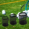 thumbnail image 2 of Golf Ball Bag Drawstring Closure Golf Balls Storage Bag for Tennis Balls Outdoor Golf Ball Holder Bag Container Golf Accessory S, 2 of 6