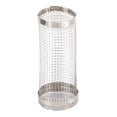 thumbnail image 2 of Cesta rodante para parrilla, cesta de asador con rodillo para barbacoa de acero inoxidable satinado para parrilla al aire libre para niños, 7,9 X 3,5 X 3,5 pulgadas, 2 of 9