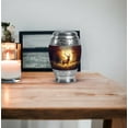 thumbnail image 7 of JAGASY Deer Funeral Urns for Boy & Girl - Forest Sunset Decorative Small Urn for Ashes Adult Male - Brown Urn for Human Ashes Keepsake - Mini Cremation Urns for Friend - (3 Inch), 7 of 7