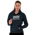 thumbnail image 4 of Goal Digger Overachiever Funny Unisex Plus Fleece Graphic Hoodie Brisco Brands 3X, 4 of 4