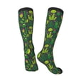 thumbnail image 4 of Daiia Sports Socks Cactus 1 Printed Novelty Crew Socks for Men Women Knee High Socks Cotton Socks Soft & Breathable Support Unisex Socks, 4 of 9