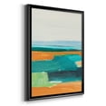 thumbnail image 2 of Aqua and Orange I Premium Framed Print, in Gold, Black, or Silver - Ready to Hang, 2 of 9