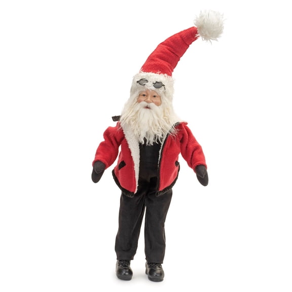 Melrose Santa Figurine, Christmas, 27.5”H, Polyester and Resin