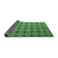 thumbnail image 2 of Ahgly Company Indoor Square Abstract Emerald Green Contemporary Area Rugs, 8' Square, 2 of 4