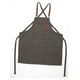 thumbnail image 1 of Delantal de lona gruesa impermeable para jardinería, trabajo en cafeterías, delantal multicolor, 1 of 5