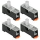 thumbnail image 5 of 20 piezas portafusibles de bajo voltaje 1 polo montaje en riel de carcasa con luz 10A 250V FS-101 6x30mm, protección contra sobrecarga, 5 of 8