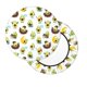 thumbnail image 2 of Balery Funny Avocado In Mexican Clothes Fundas de asiento para taburete de bar redondo de tela de terciopelo ajustables que protegen de arañazos y manchas para sillas de 14 a 17 pulgadas.-12 inch, 2 of 7
