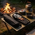 thumbnail image 2 of Grill Tool Storage Bag,Waterproof Tear-Resistants Storage Bag for Camping Hiking BBQ Party 17.7x3.2x3.2 Inch, 2 of 7