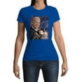 thumbnail image 2 of Function - Joe Biden Holding Cats Funny Novelty Gag Joke Shirt Men's T-Shirt Tee Democrat Yearbook Photo Laser Light 90s Throwback Grandpa Sweater President Election 2020 Meme, 2 of 3