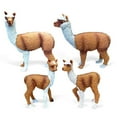 Model Llama Galloping Color Solid Desktop Sand Table