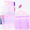 thumbnail image 3 of Eease 5pcs Plastic Tools Storage Container 15-compartment Parts Storage Boxes, 3 of 6