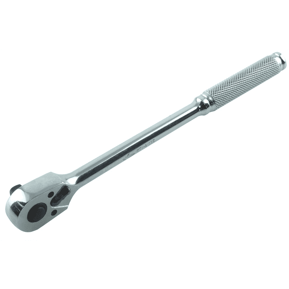 K-Tool 21095 1/4" Drive Professional Series Chrome Ratchet, 7" Long Handle