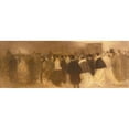 thumbnail image 2 of Eugène Carriere 14x8 Black Ornate Wood Framed Double Matted Museum Art Print Titled: The Release of the Theater, 2 of 5