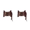 thumbnail image 2 of Cinturón Ancho Sonducket de Armadura de Caballero Pirata para Disfraces Adultos y Adolescentes Estilo Medieval, 2 of 6