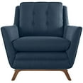 thumbnail image 5 of Modway Beguile Upholstered Fabric Armchair in Azure, 5 of 5
