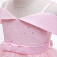 thumbnail image 4 of GHSDFBB Robe Fille pour Anniversaire Mariage Fête Occasion Spéciale Sequins Tulle Robe Princesse 3-10 Ans, 4 of 7