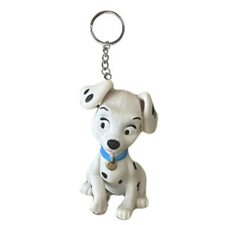 101 Dalmatians Penny Dog Key Ring Keychain PVC Ornament Figurine Charm Figure 3, Women's, Size: One Size
