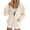 Beige, variant on Fgnfyis Womens Hoodies and Sweatshirts Stylish Solid Color Zip up Jacket for Everyday Wear Long Sleeve Coat Loose Fit Pink XXXL