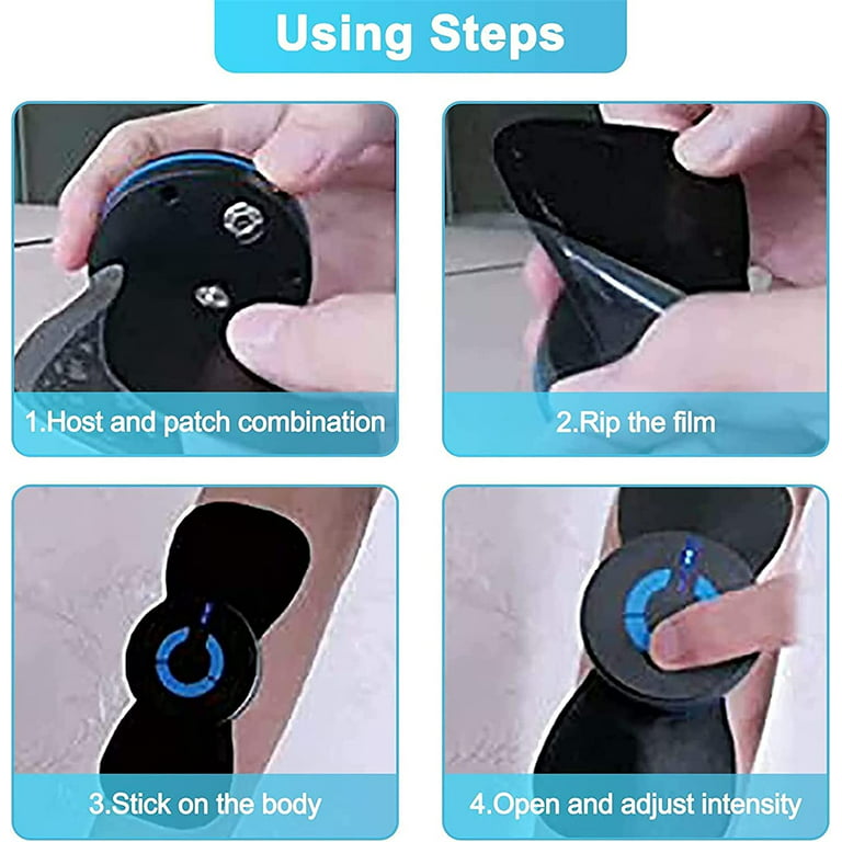 Luniquz Electric Massagers 4Pack Pain Relief Shoulder and Neck