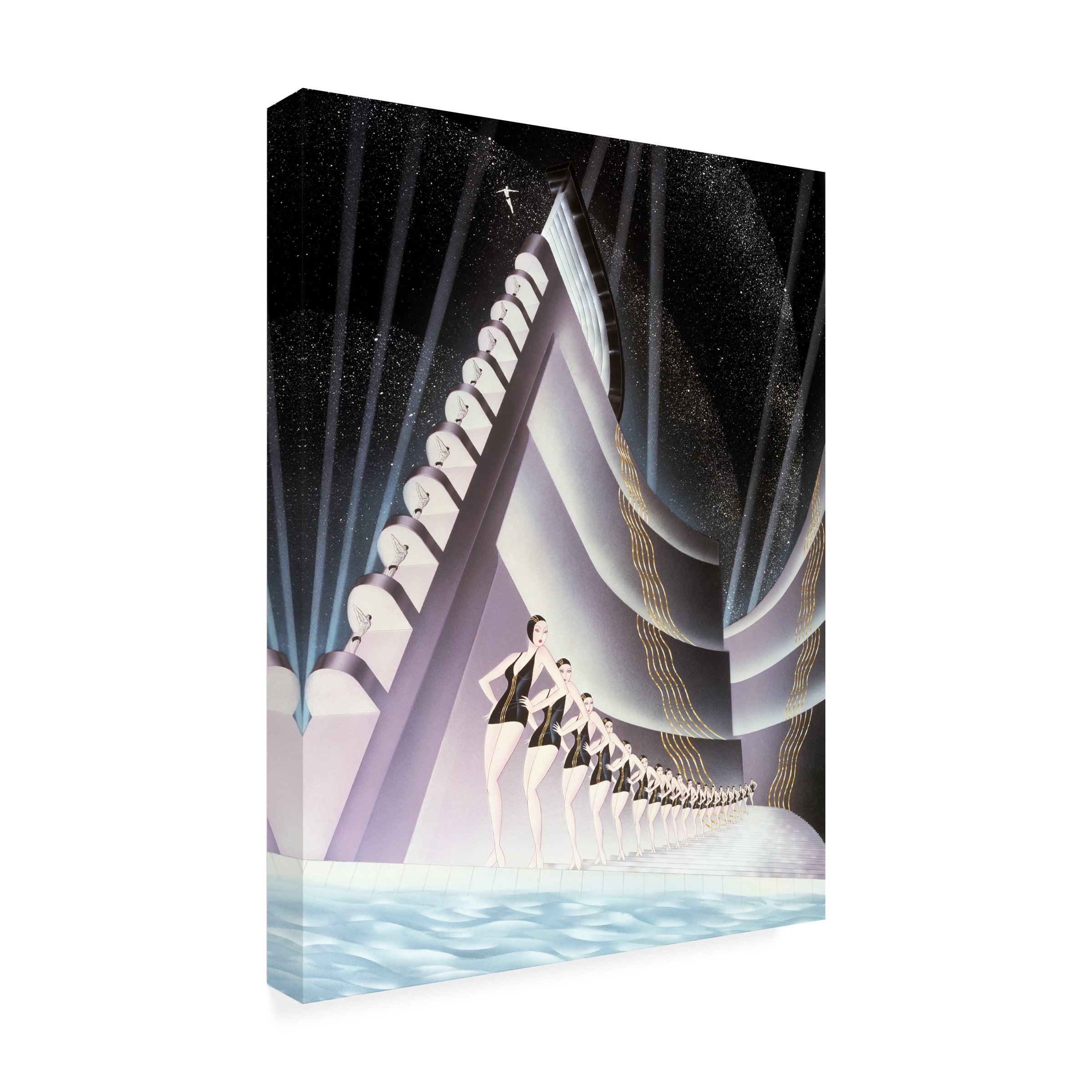 Robert Hoppe 'Aquacade' Canvas Art