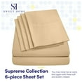 thumbnail image 2 of Sábanas Sweet Home Collection 1500 Supreme Cal King, 2 of 7