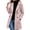 Pink, variant on Arxian Women's Classic Wool Peacoat Double Breasted Casual Hooded Long Sleeved Button Down Jacket With Lining and Pockets Pea Coat With Shoulder Pads