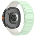 thumbnail image 2 of Sleektime Waterproof Magnetic Closure Silicone Watch Band for Galaxy Watch 8 40mm/44mm, Stylish Sport & Business Design, Comfortable and Durable Strap,Mint, 2 of 4