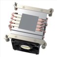 thumbnail image 3 of 2X Disipador LGA2011-R63 de 150 W para Radiador LGA 2011 de 2U, 4 Tubos de , LGA2011, Tipo Cuadrado, Paso de Montaje de 80 mm X 80 mm., 3 of 5