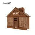 thumbnail image 3 of fastboy Count Savings In Style With Handmade Money Box Counter Hospital Bills Handmade Wooden Piggy Bank light Brown 2000EURO, 3 of 6