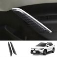 thumbnail image 2 of 2Pcs Carbon Fiber Car Inner Door Handle Trim Pull Grab Panel Handle, 2 of 5
