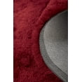 thumbnail image 3 of Freya Plush Shag Rug with Metallic Sheen, Cranberry Red, 10ft x 10ft Round, 3 of 3