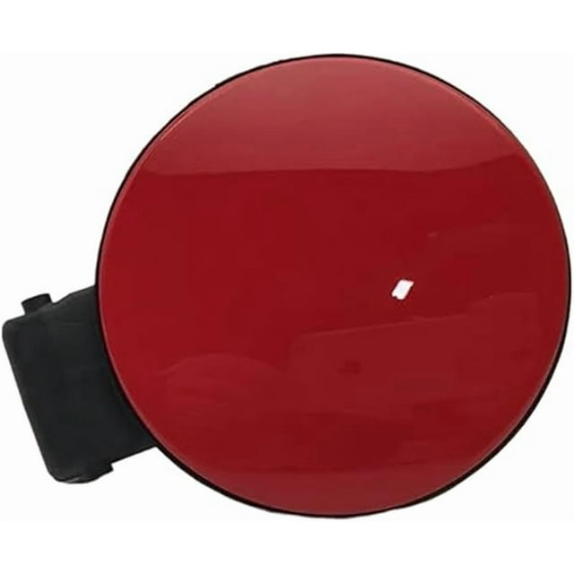 Compatible pour Polo 2011-2018 Couvercle de Réservoir de Carburant Bouchon de Réservoir Extérieur Remplisseur d'Huile Noir Blanc Rouge(Blanc) Bouchons de Carburant